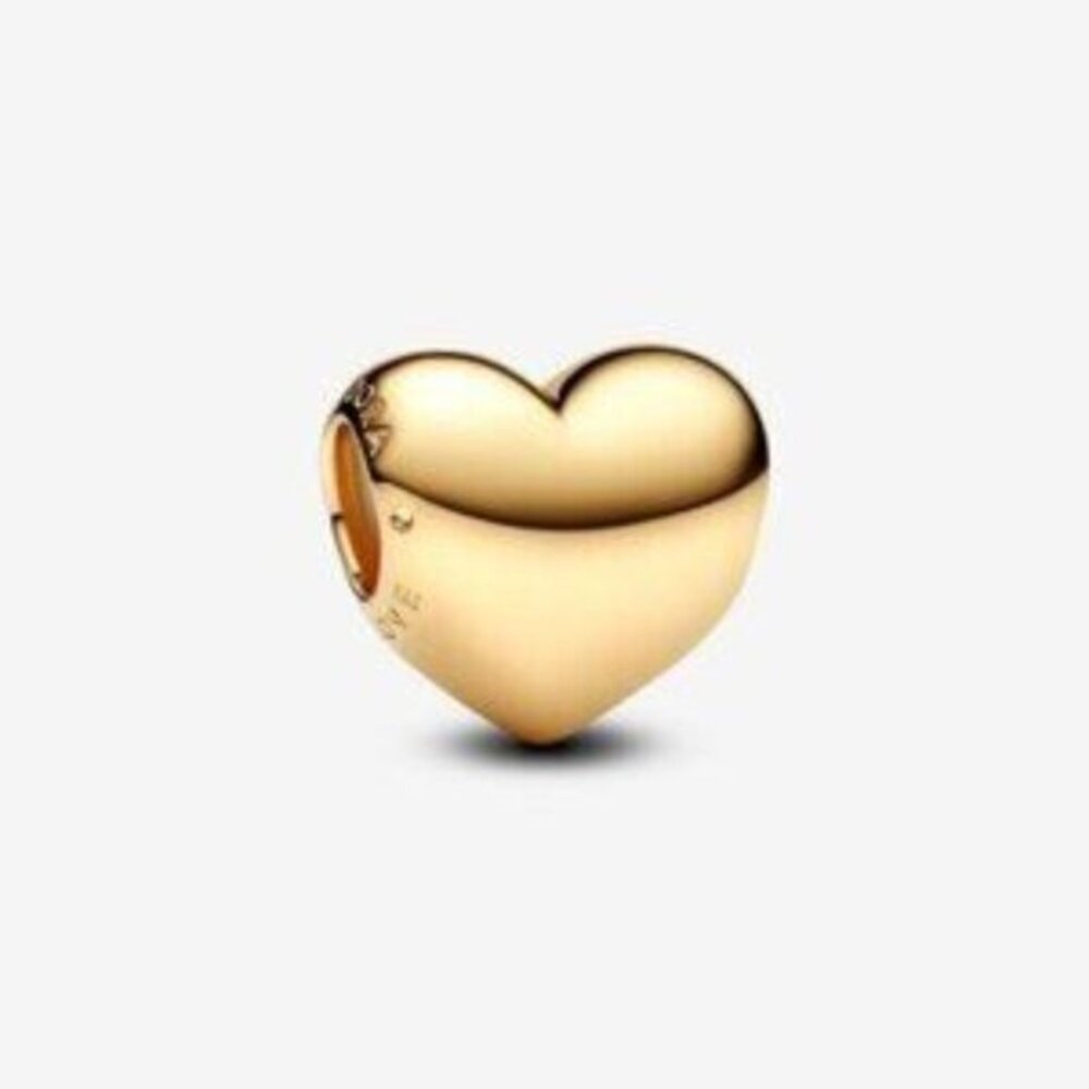 Pandora Gold Heart Charm